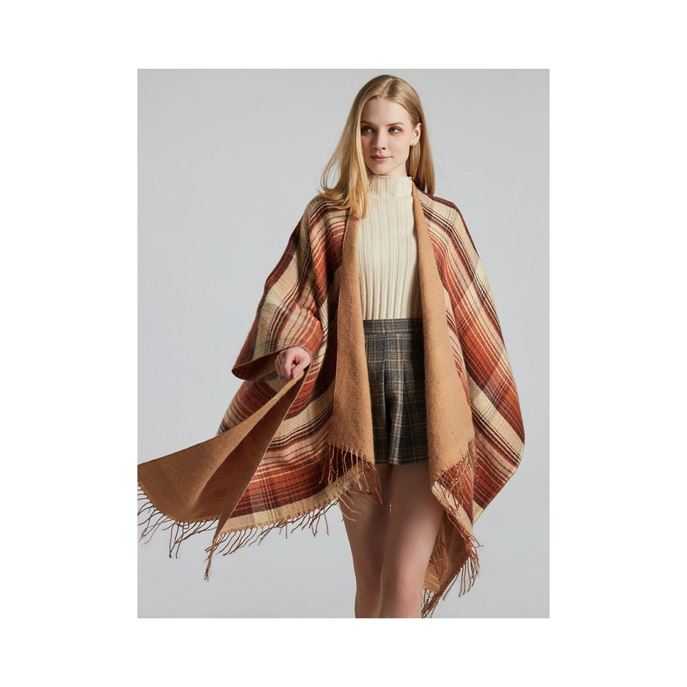 Original Plaid Thicken Shawl Scarf