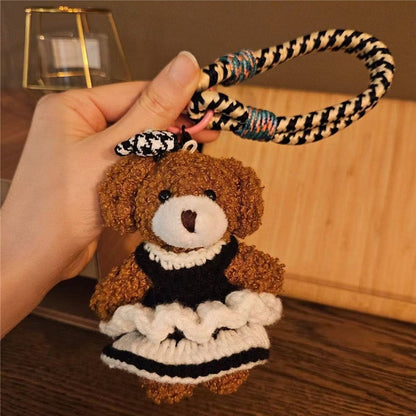 Cute Cake Skirt Dog Pendant