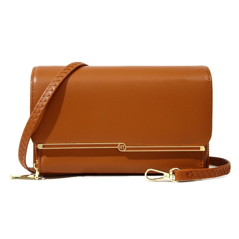 Solid Color Simple One Shoulder Crossbody Bag