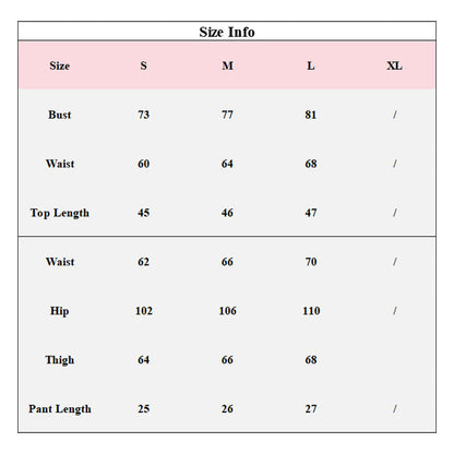 Simple Striped Spaghetti Strap Shorts Set