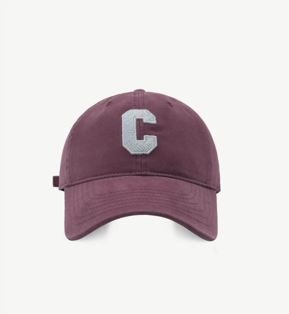 Simple Letter Embroidered Baseball Caps