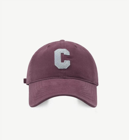 Simple Letter Embroidered Baseball Caps