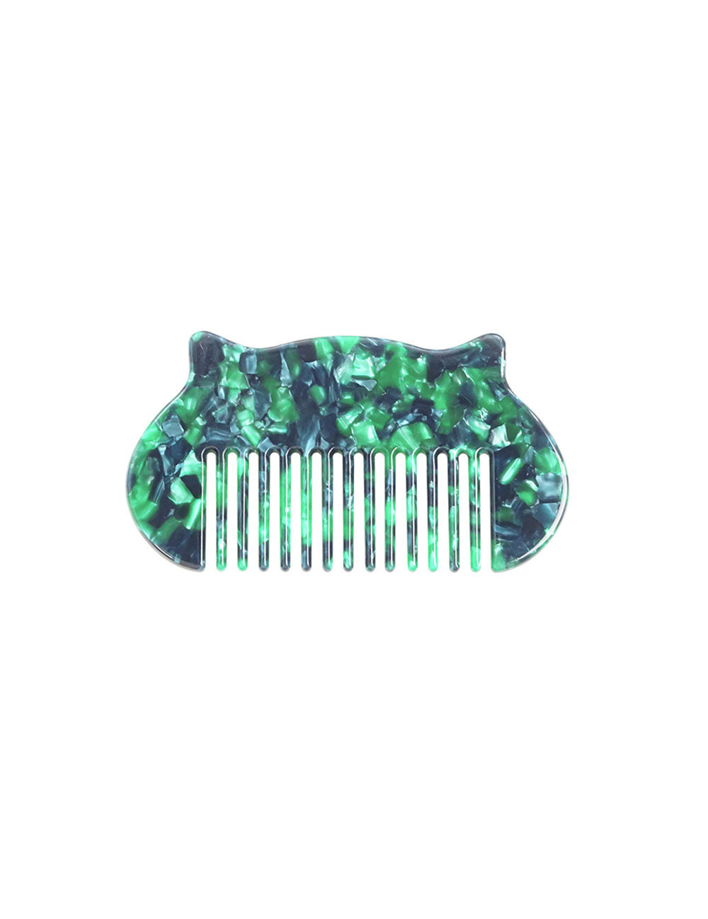 Cute Mini Cat Ear Acetate Hair Comb