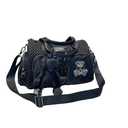 Large Fashion Tote Bag With Pendant