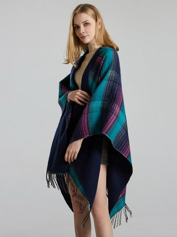 Original Plaid Thicken Shawl Scarf