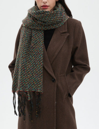 Vintage Tassle Simple Scarves