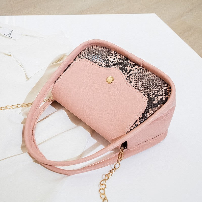 Women's Temperament Solid Color Fashion Handbag