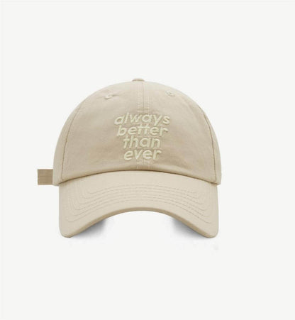 Sweet Letter Embroidered Baseball Caps