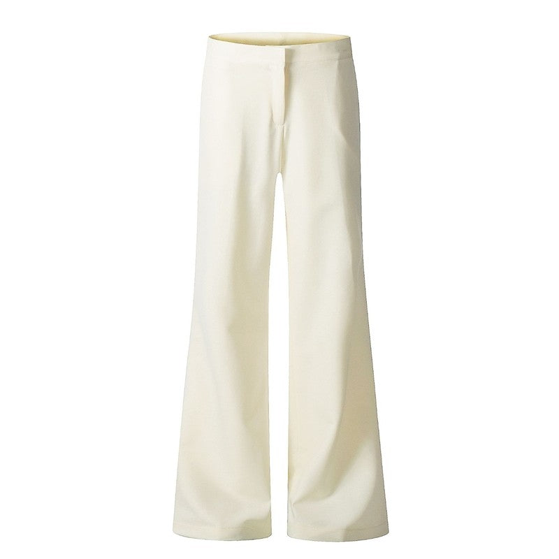 Women's Flared Trousers Slim Fit High-End