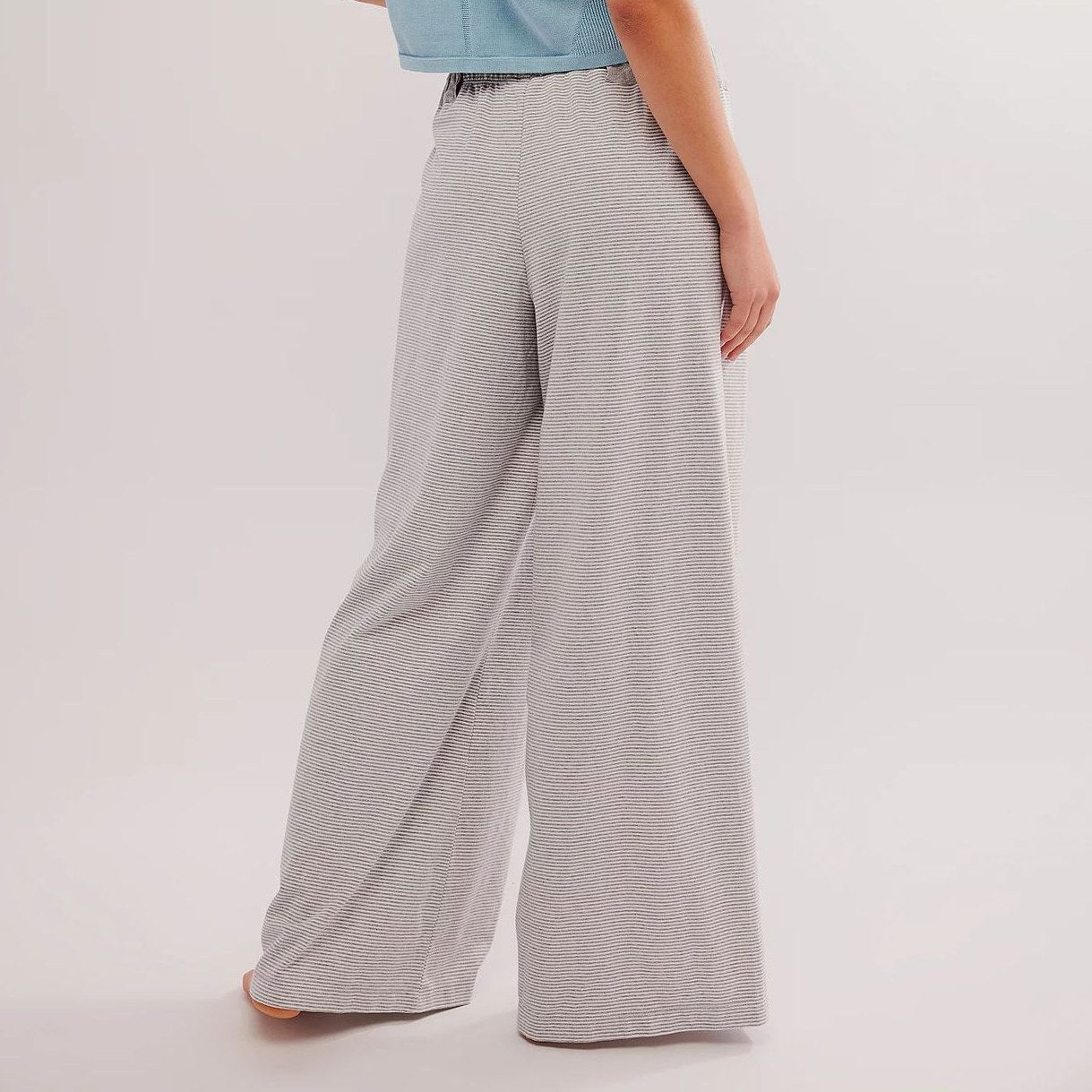 Loose Casual Drawstring Straight Pants
