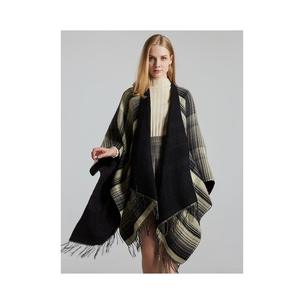 Original Plaid Thicken Shawl Scarf