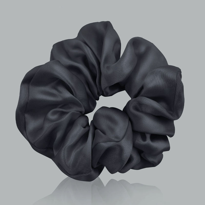 Minimalist Mulberry Silk Solid Color Silk Scrunchies