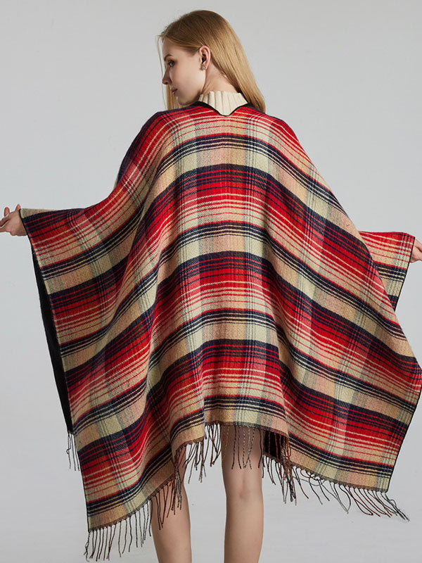Original Plaid Thicken Shawl Scarf