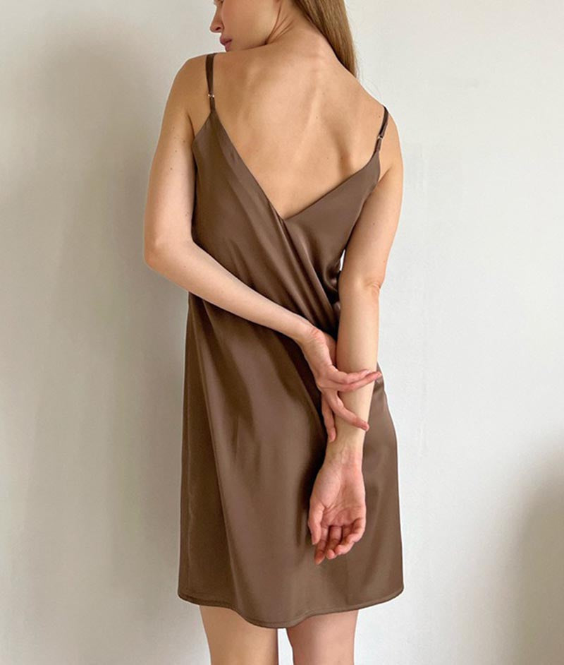 Sexy Soft Spaghetti Loungewear Nightdress