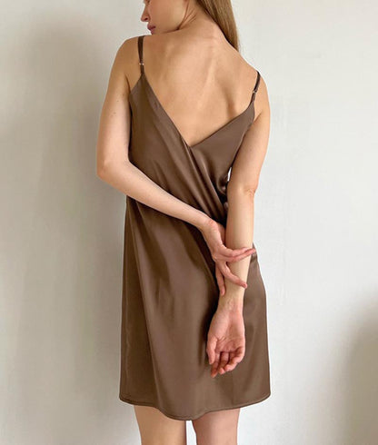 Sexy Soft Spaghetti Loungewear Nightdress