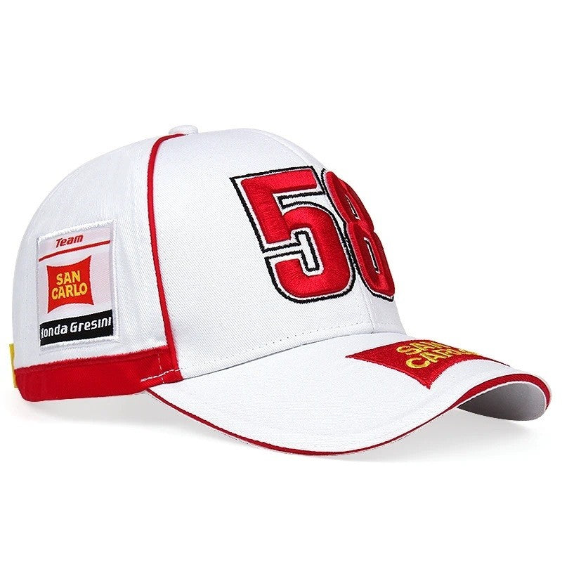 Racing Themed Baseball Cap Basic Style