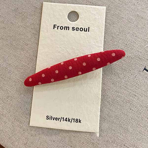 Polka Dot Sweet Cute Hair Clip