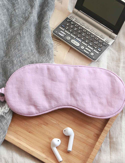 Pure Linen Sleep Blocking Light Eye Mask