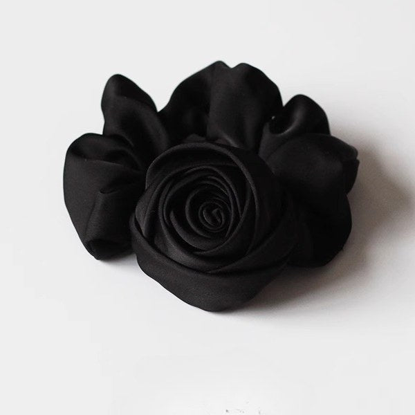 Sweet Rose Color Block Hair Ties