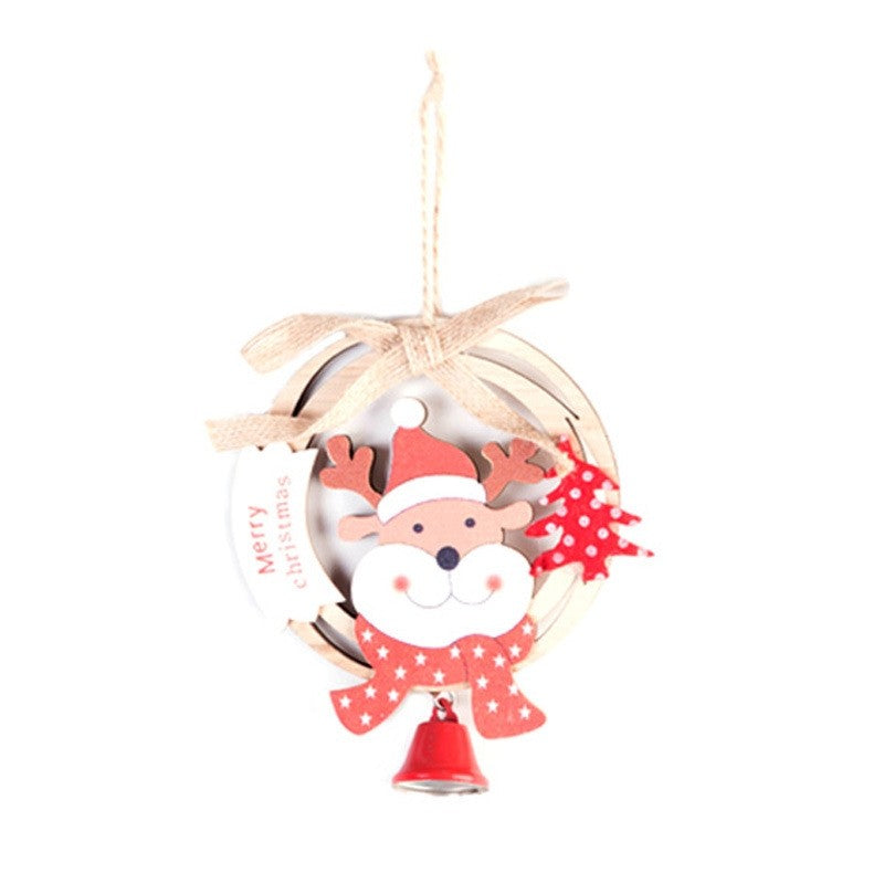Christmas Wooden Candle Decorations
