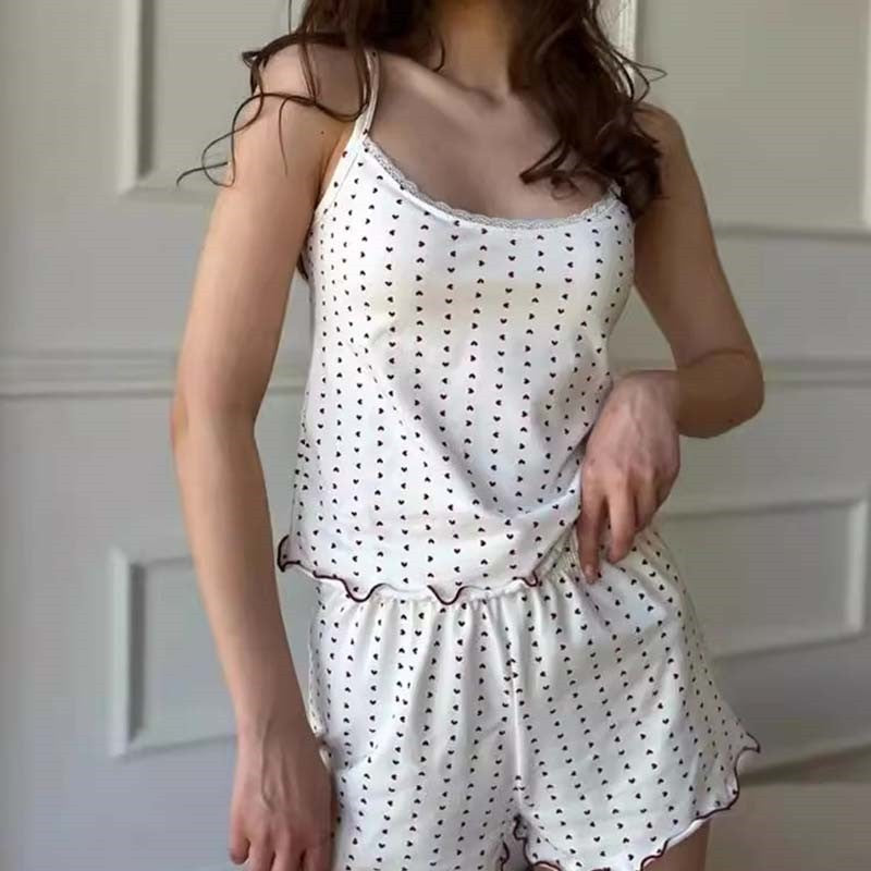 Sweet Fresh Girl Style Pants Set