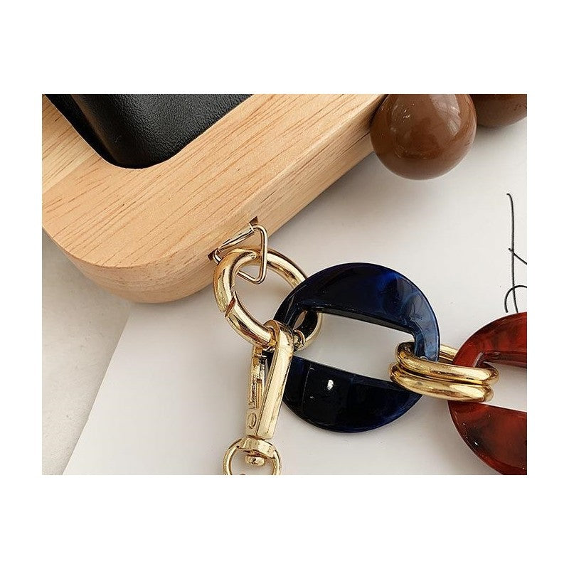 Multicolor Single Shoulder Crossbody Square Bag