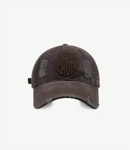 Vintage Washed Embroidered Baseball Caps