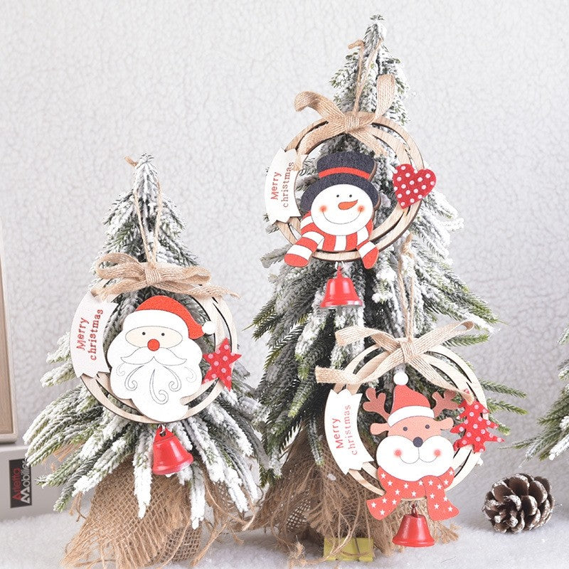 Christmas Wooden Candle Decorations