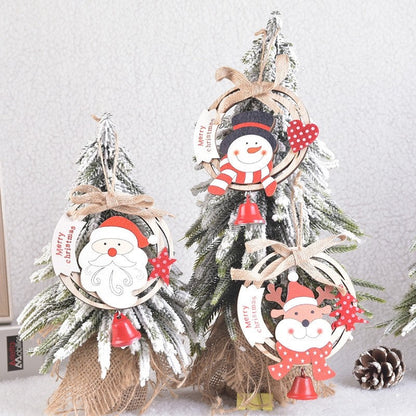 Christmas Wooden Candle Decorations