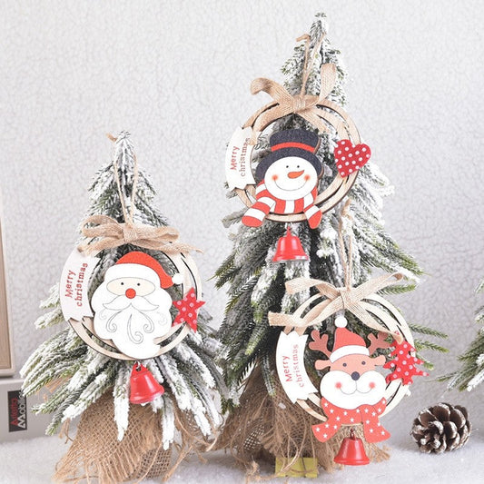 Christmas Wooden Candle Decorations
