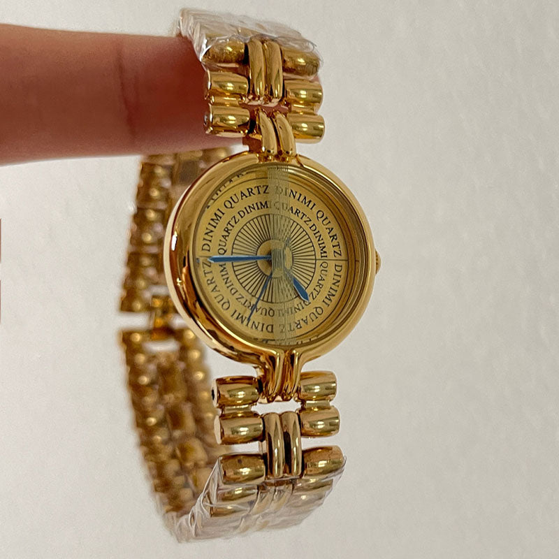 Vintge Geometric Dail Wrist Watch