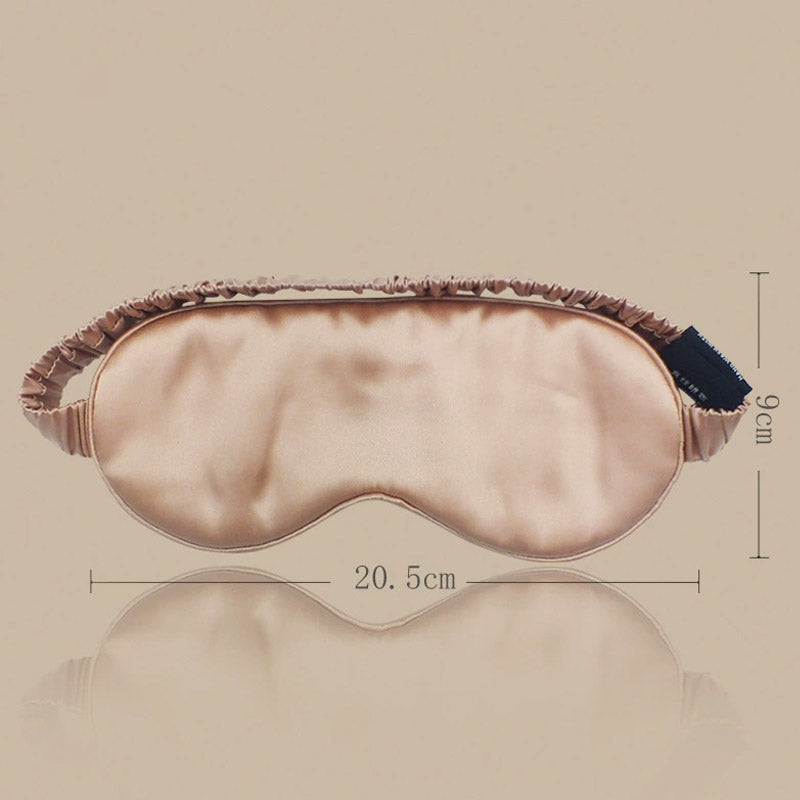 Soft Solid Color Mulberry Silk Eye Mask