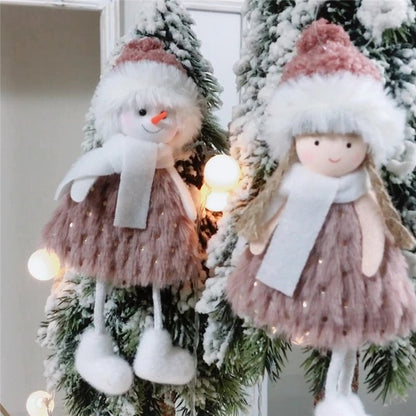 Mini Doll Christmas Tree Ornament