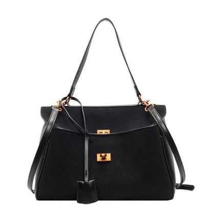 Retro Handbag With Pendant