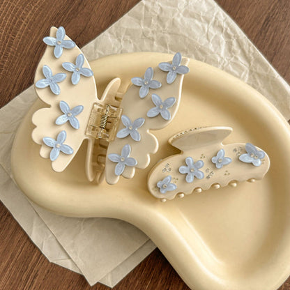 2+Butterfly Floral Sweet Hair Clips