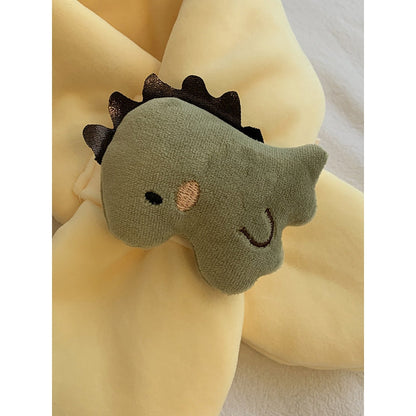 Baby Cute Cartoon Dinosaur Children Solid Color Scarf