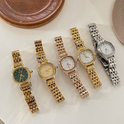 Vintage Square Dail Quartz Wrist Watch