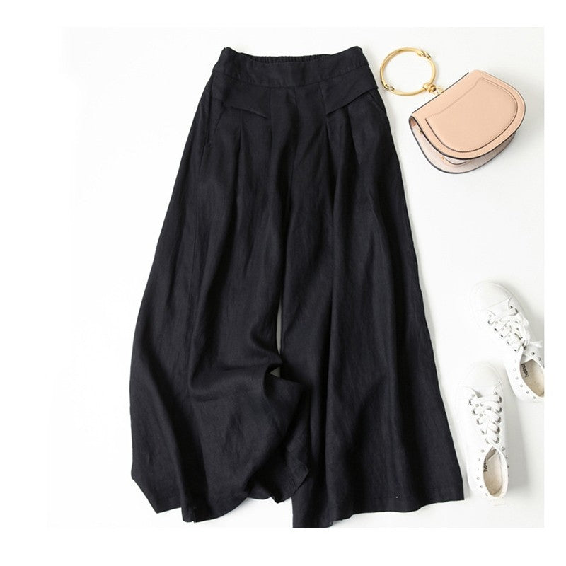 High Waist Wide Leg Baggy Pants