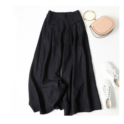 High Waist Wide Leg Baggy Pants
