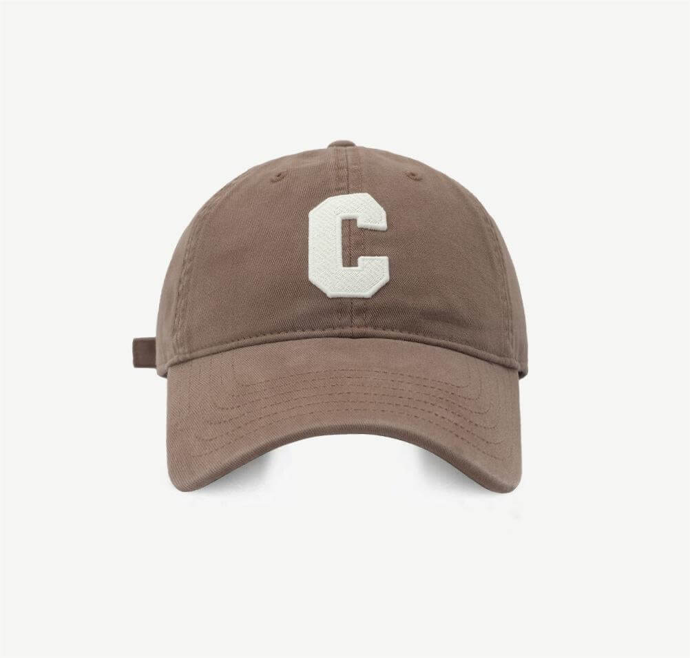 Simple Letter Embroidered Baseball Caps