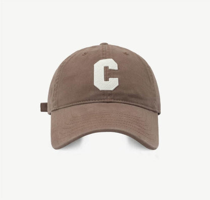 Simple Letter Embroidered Baseball Caps