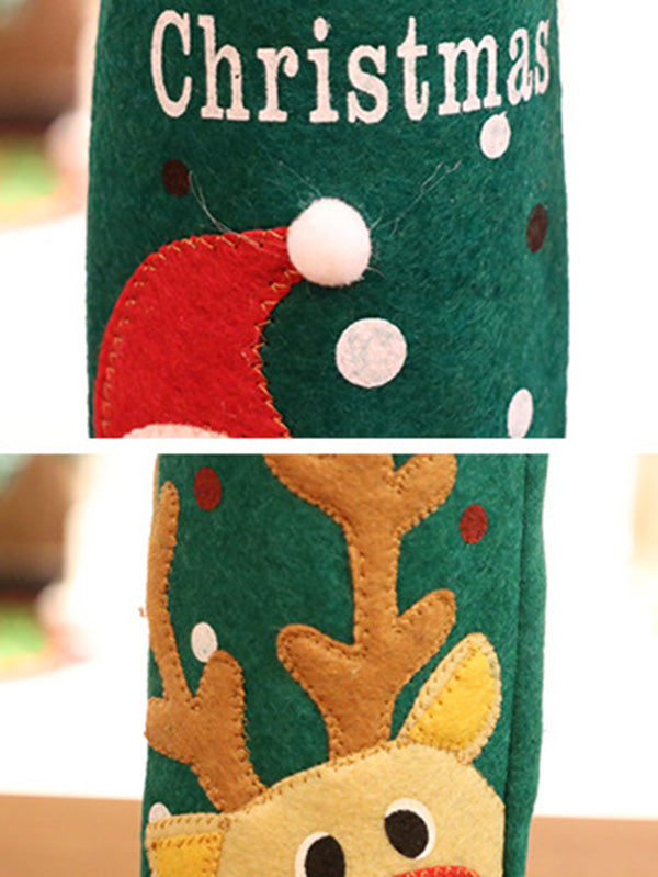 Christmas Decoration Wine Bags