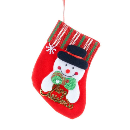Christmas Socks Gift Bag Small Christmas Socks Pendant Christmas Tree Pendant
