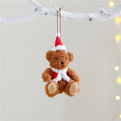 Christmas Bear Plush Toy