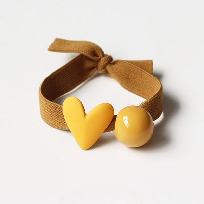 Cute Ball Love Simple Hair Tie