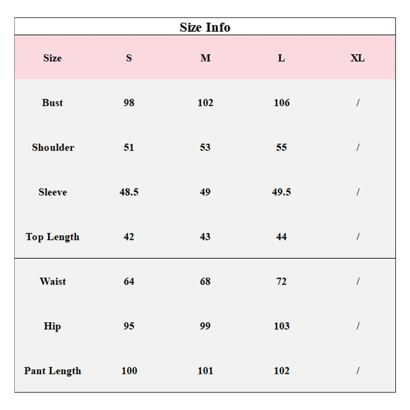 2 Piece Lounge Outfits Sleepwear Set