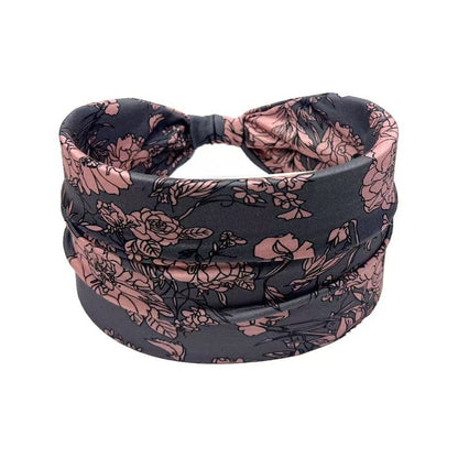 Printed Knot Elastic Headband