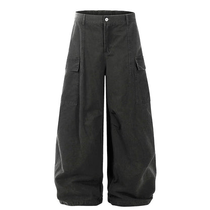 Loose Wide Leg Cargo Pants