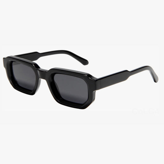 Retro Square Wide Polarized Sunglasses