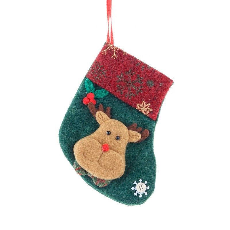 Christmas Socks Gift Bag Small Christmas Socks Pendant Christmas Tree Pendant
